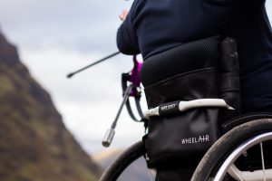 wheelAir on a wheelchair with archer