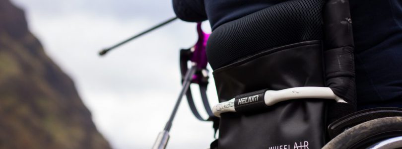 wheelAir on a wheelchair with archer