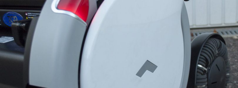 Whill logo and rear wheel cover