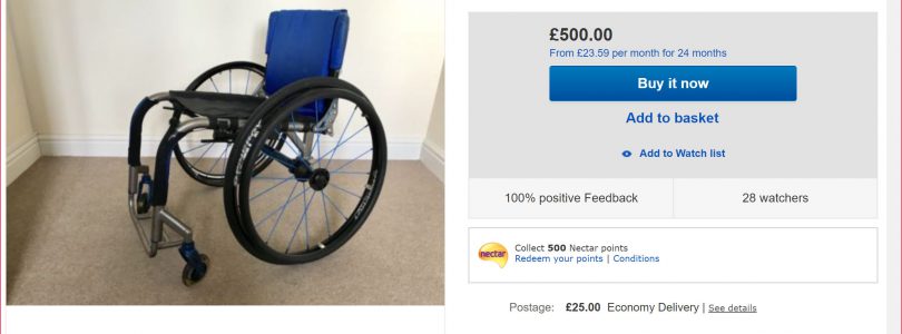 TiLite ZrA - Rigid lightweight wheelchair under £1000 challenge