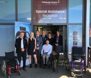 wheelAIR and Omniserve at Edinburgh Airport