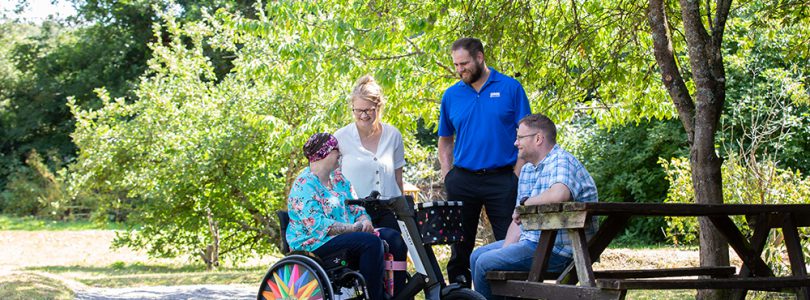 Invacare e-pilot winner Rachel Broxton