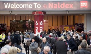 Naidex45 Entrance